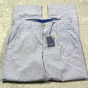 Nwt Crown & Ivy Mens 32x30 Motion Flex Pants Boyden Blue Casual‎ Trousers Daily